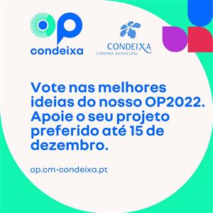 Votações no Orçamento Participativo de Condeixa arrancaram hoje, dia 15 de novembro